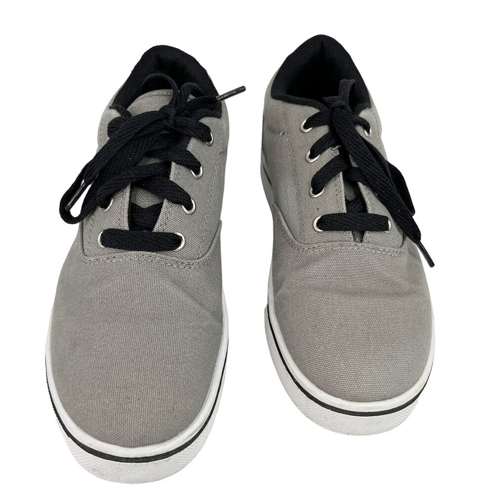 Heely's Youth 6 Gray Canvas Launch 77015 Sneakers Skates
